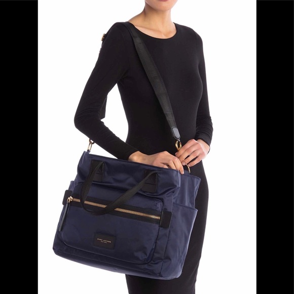Marc Jacobs Handbags - NWT MARC JACOBS NY DIAPER/BABY BAG MIDNIGHT BLUE